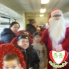 Rozśpiewany świąteczny Express ruszył z dworca PKP w Ełku